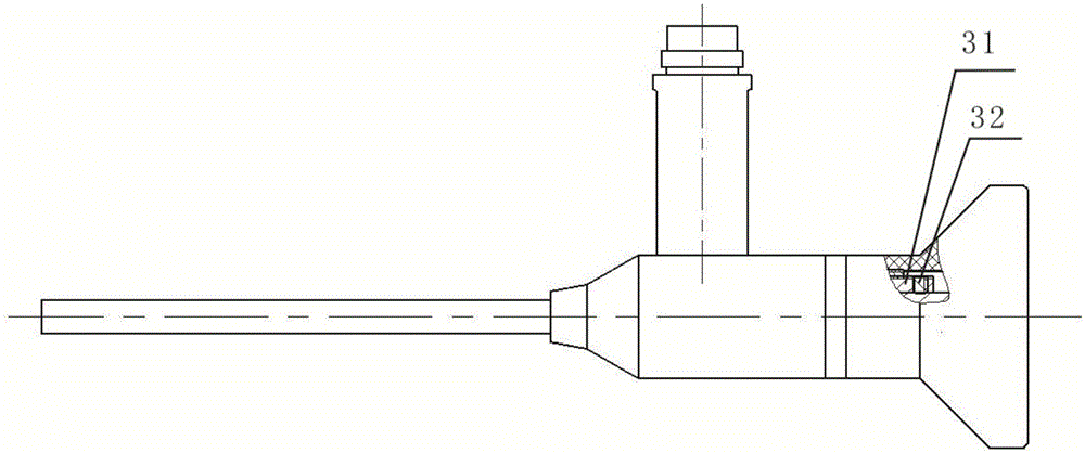 Endoscopic image precision alignment device