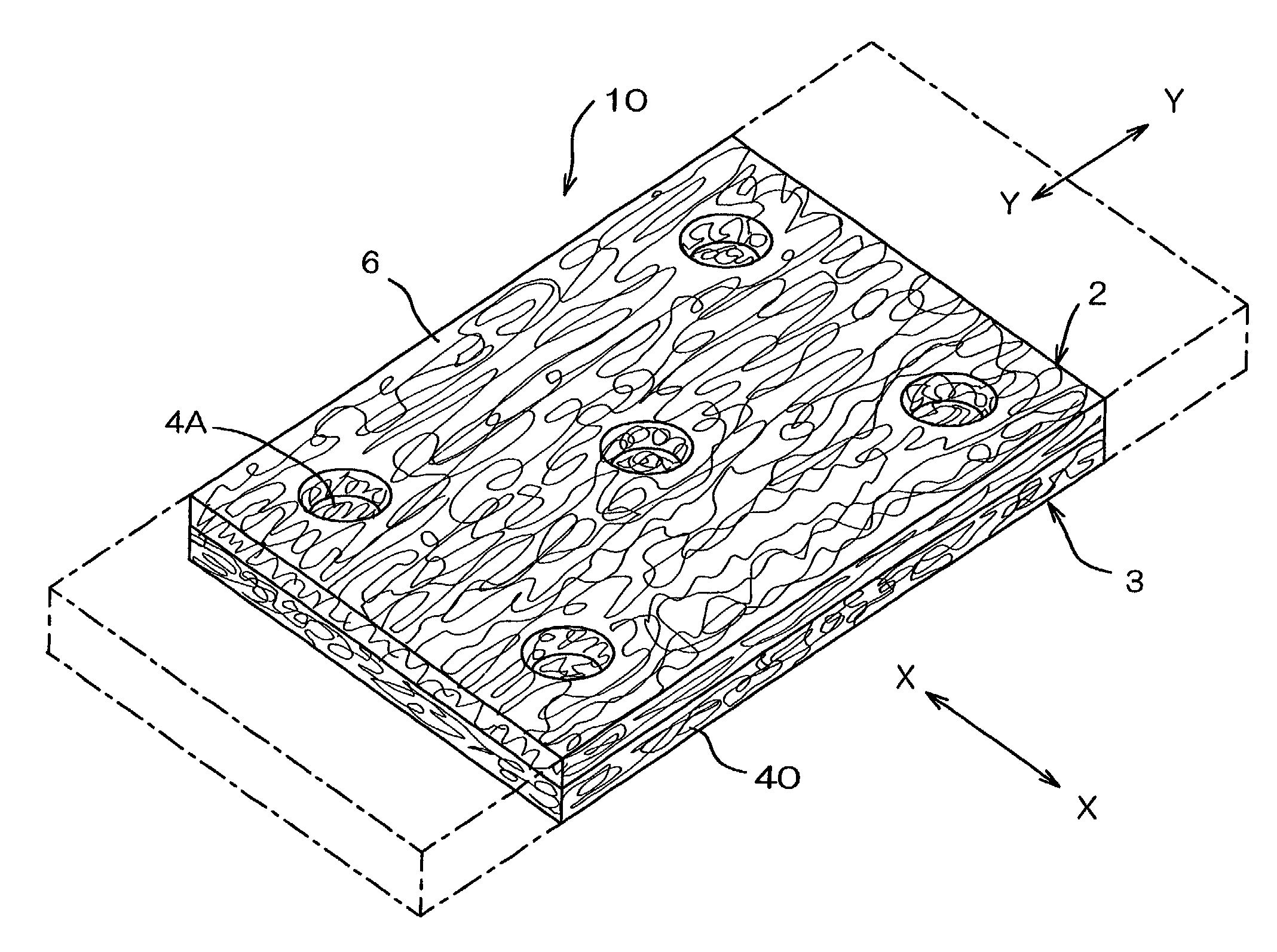 Composite sheet and process for making the same