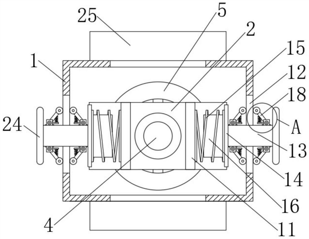 An anti-vibration device based on hoisting equipment