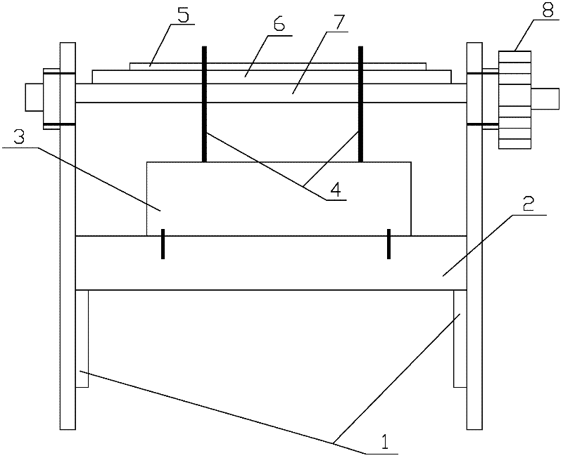 Automatic grid weighing device
