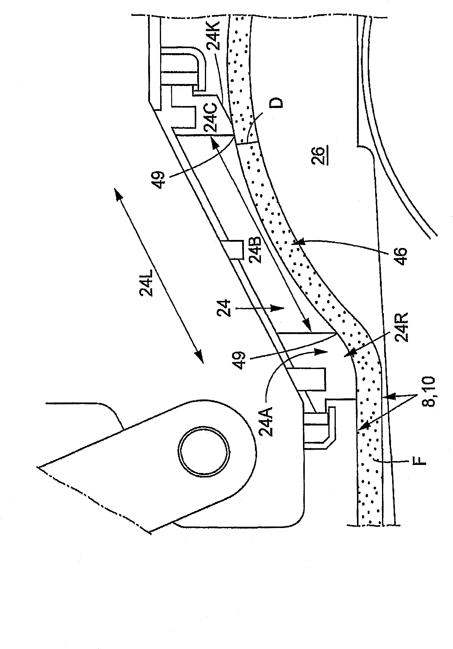 Twin wire press and method for dewatering a fibre suspension