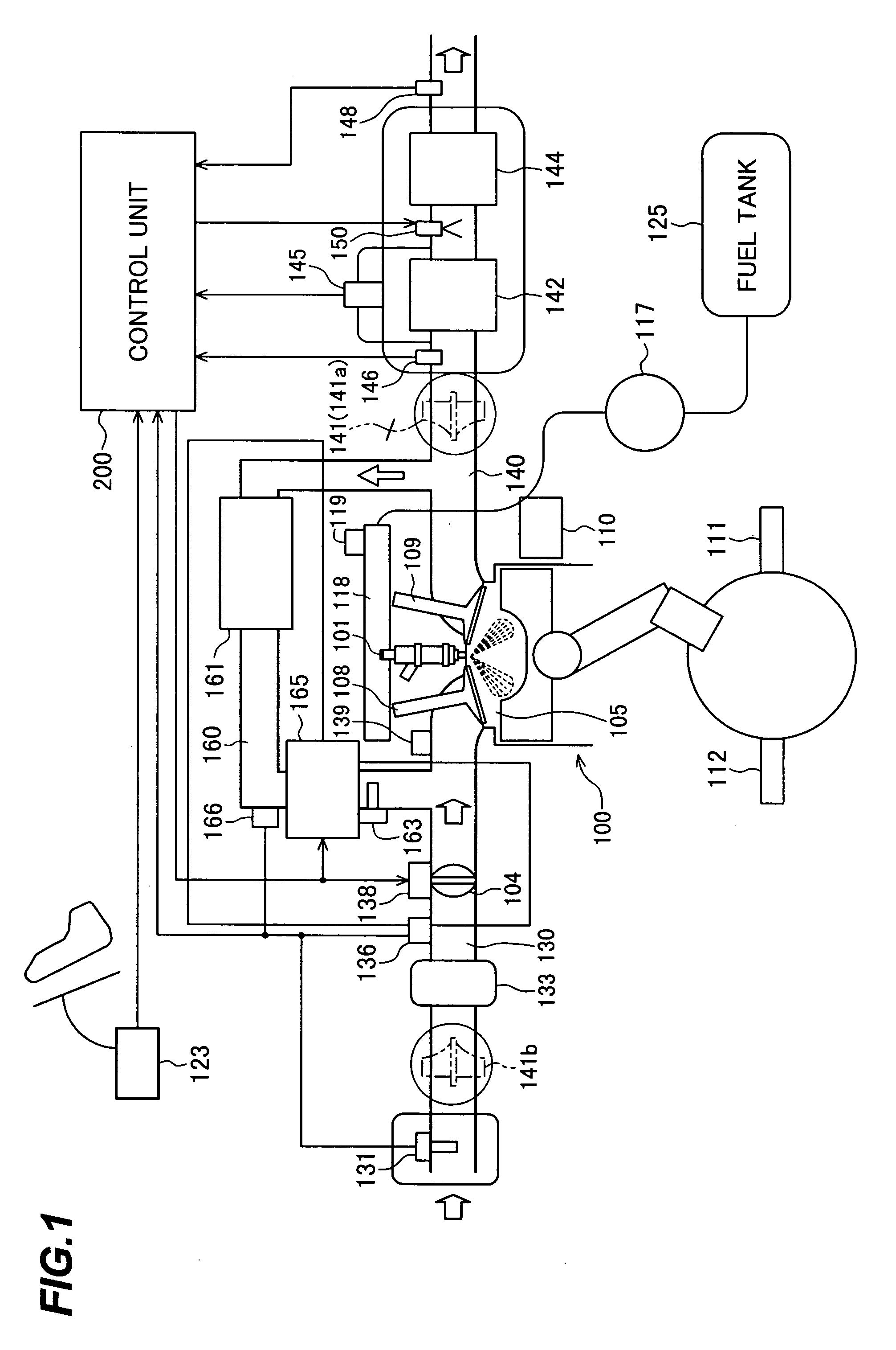 Engine exhaust gas cleaning method and system