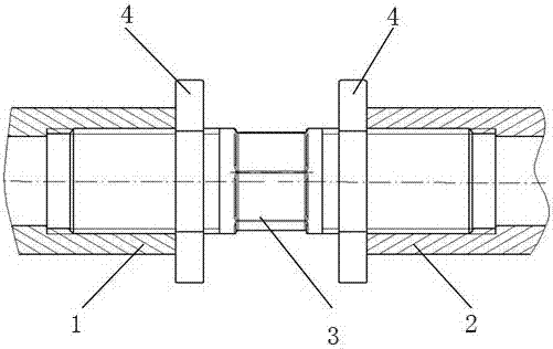 Steering tie rod with adjusting structure