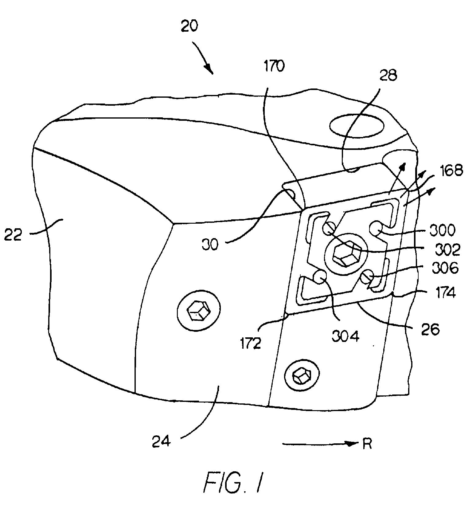 Cutting insert with coolant delivery and method of making the cutting insert