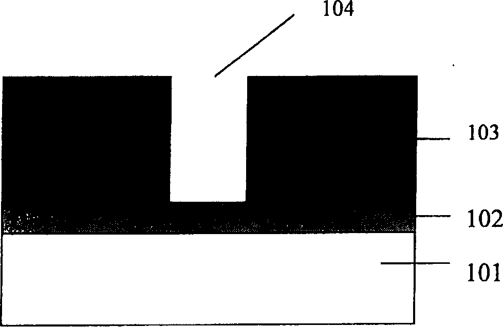 Method for making T type grating through combination of X-ray etching and optical etching