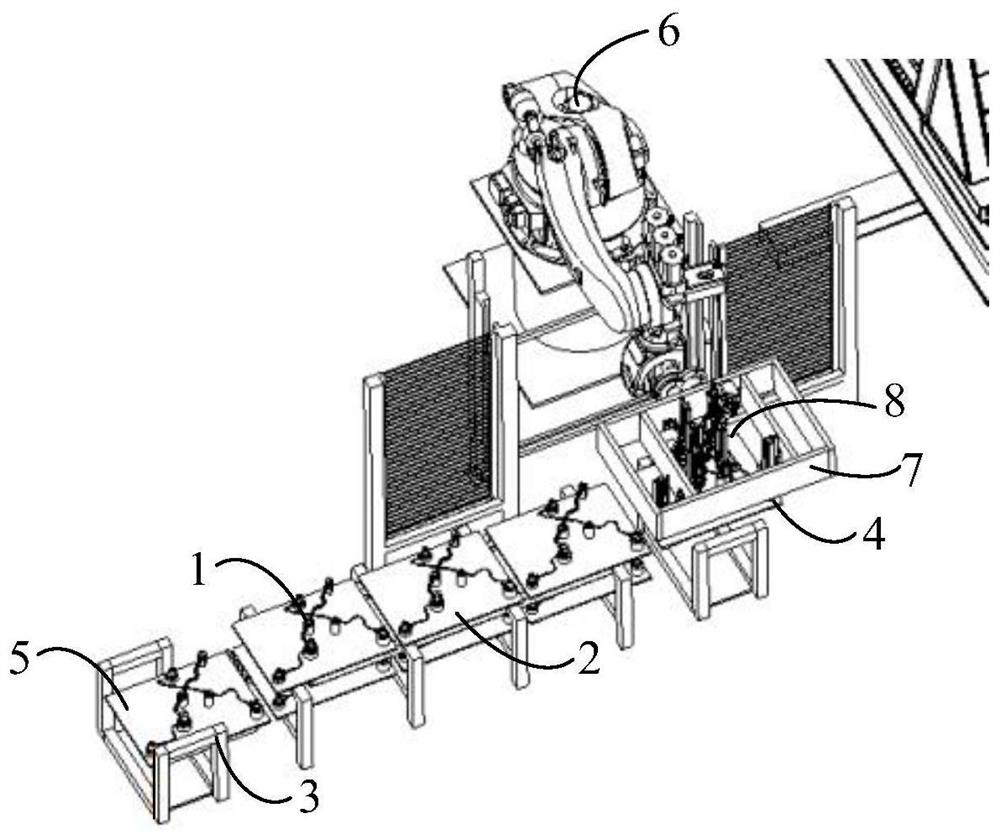 Method for automatically installing parts on mechanism