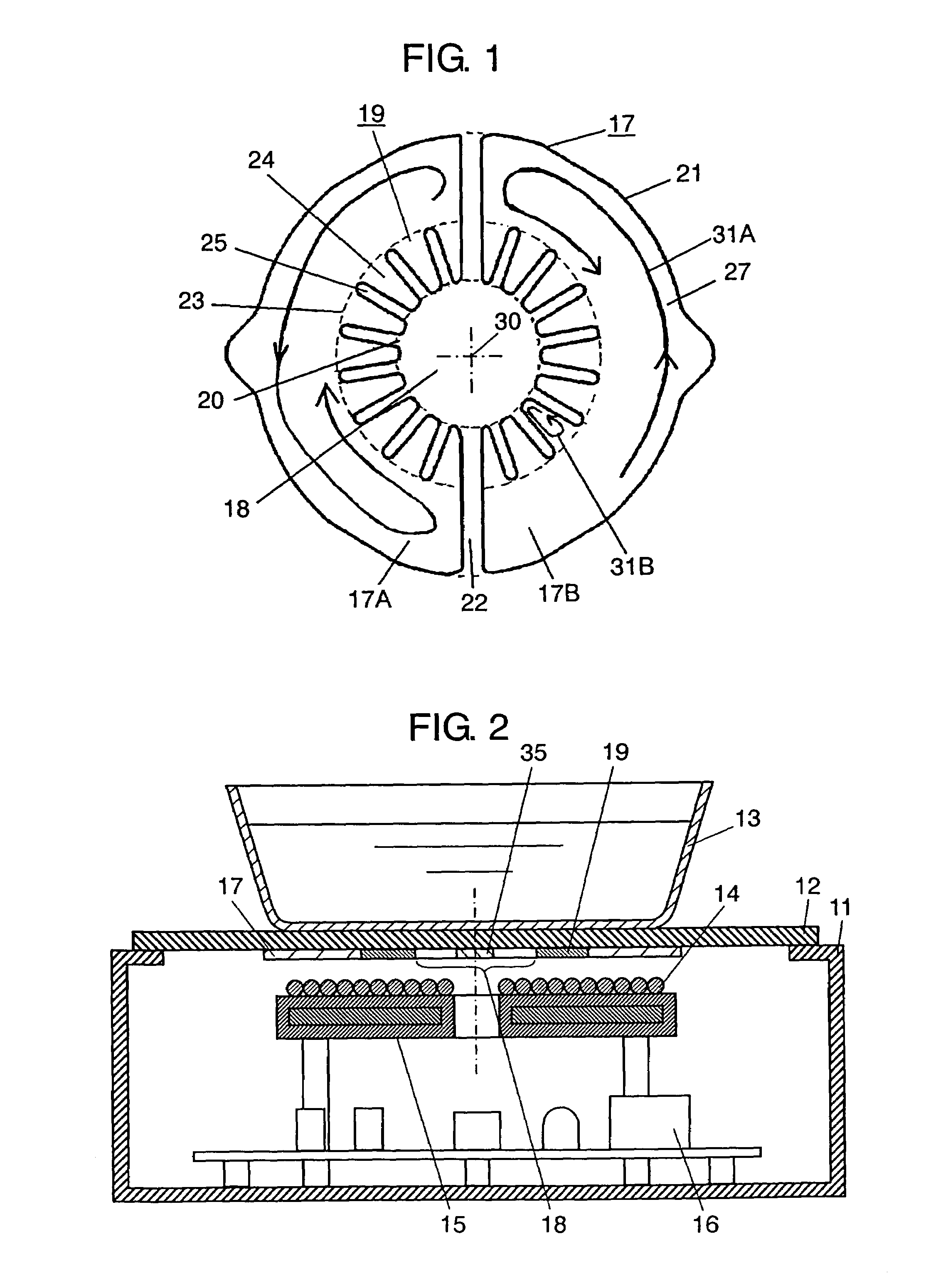 Induction cooker with heating coil and electrical conductor