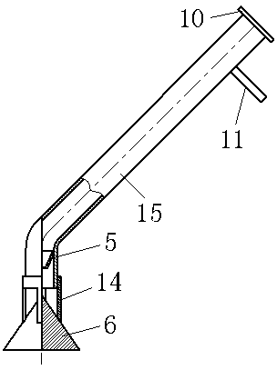 A method and device for electrolytic flue gas purification without power injection feeding