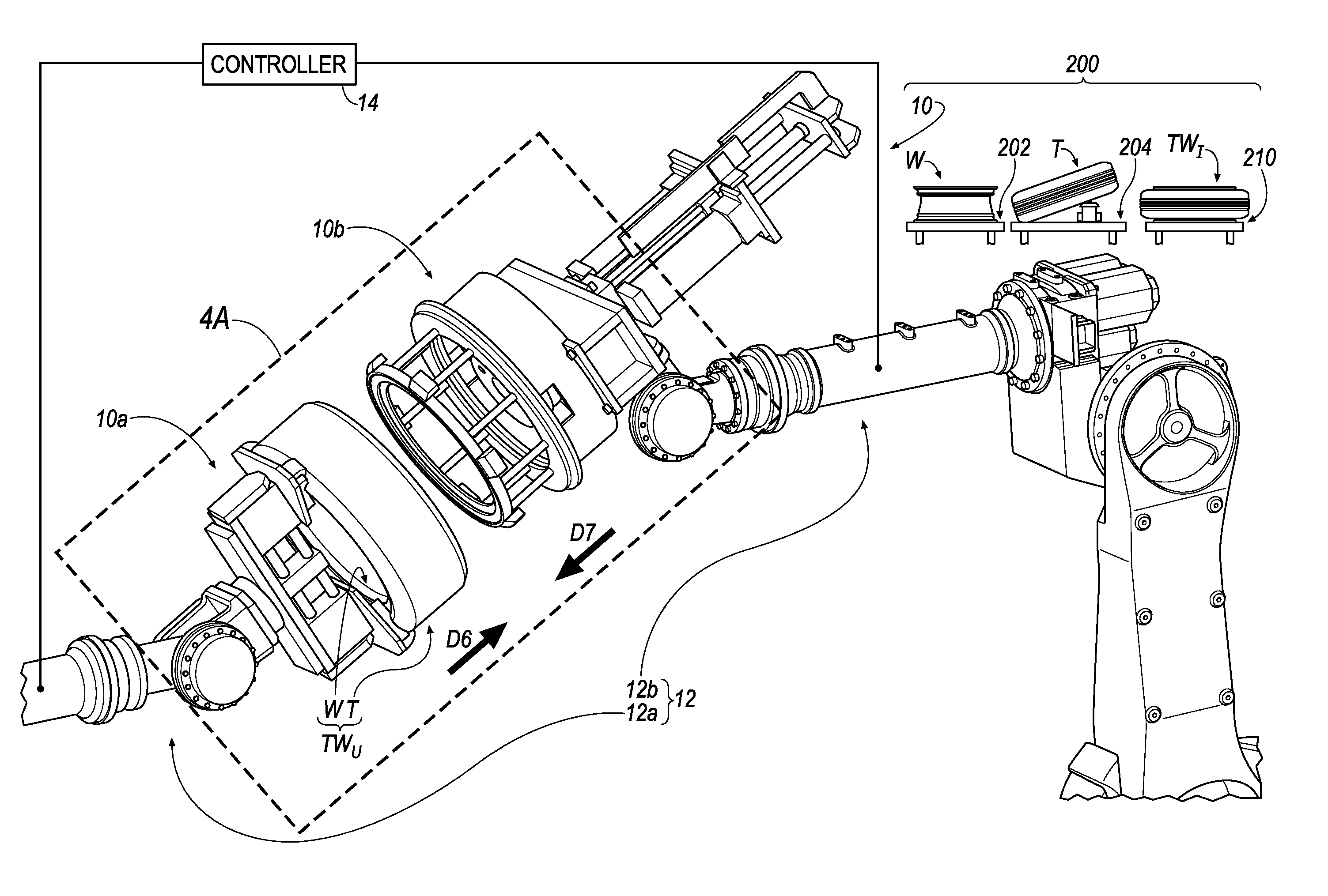 Apparatus, methods, components, and systems for assembling and/or inflating a tire-wheel assembly