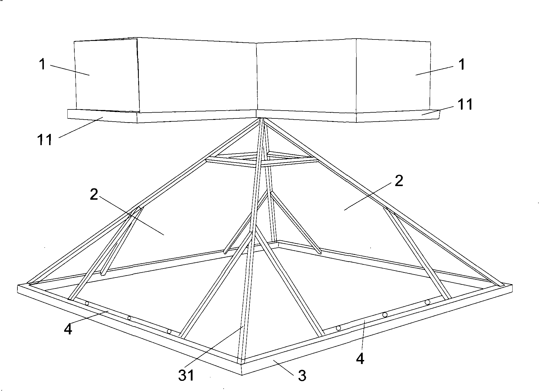 Omnibearing stereo virtual image forming apparatus