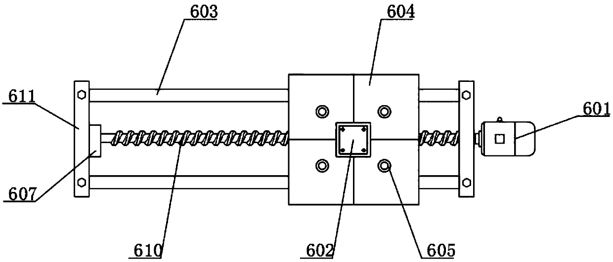 Numerical-control automatic loading mechanism of ceramic-tile polishing equipment