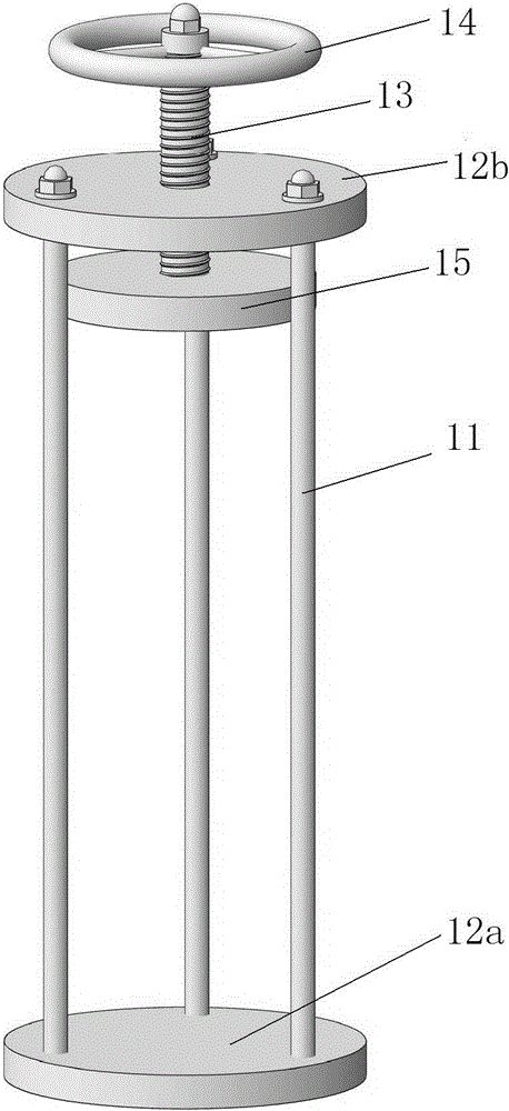 Controllable density geotechnical triaxial sample preparation device