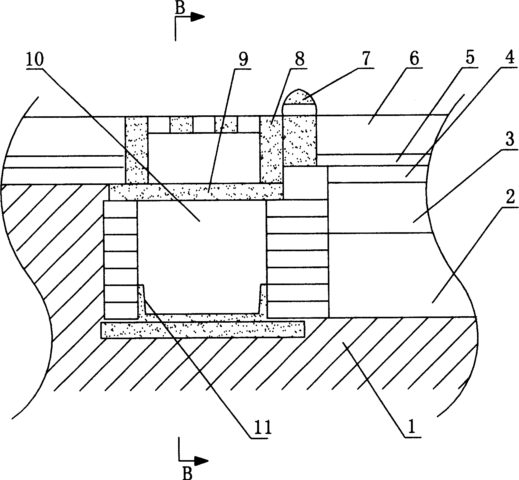 Structural layer for playground track and materials used for track pavings