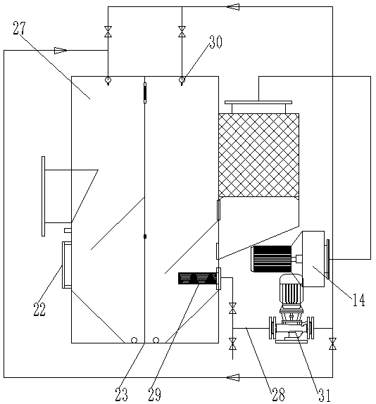 A vehicle-mounted dust removal and cooling equipment for tunnel construction