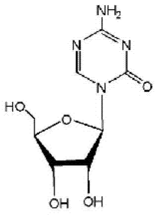 Azacitidine freeze-dried preparation and preparation method thereof