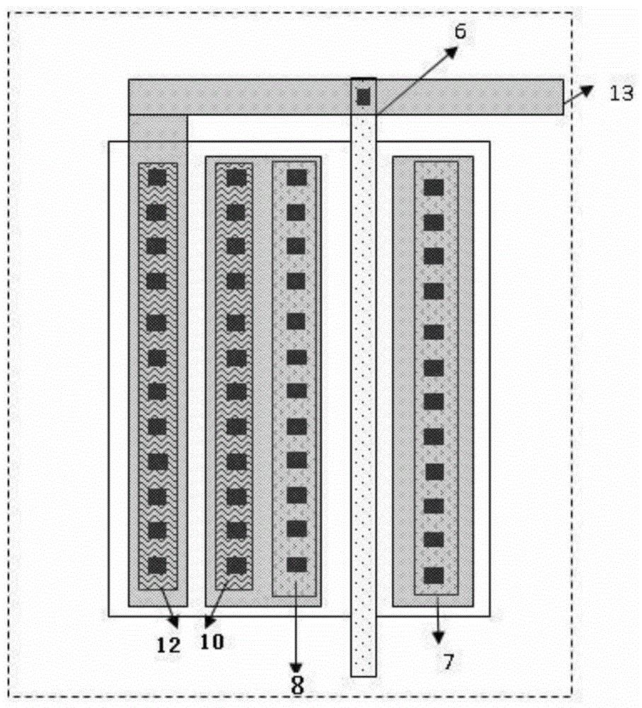 High voltage electrostatic protection structure