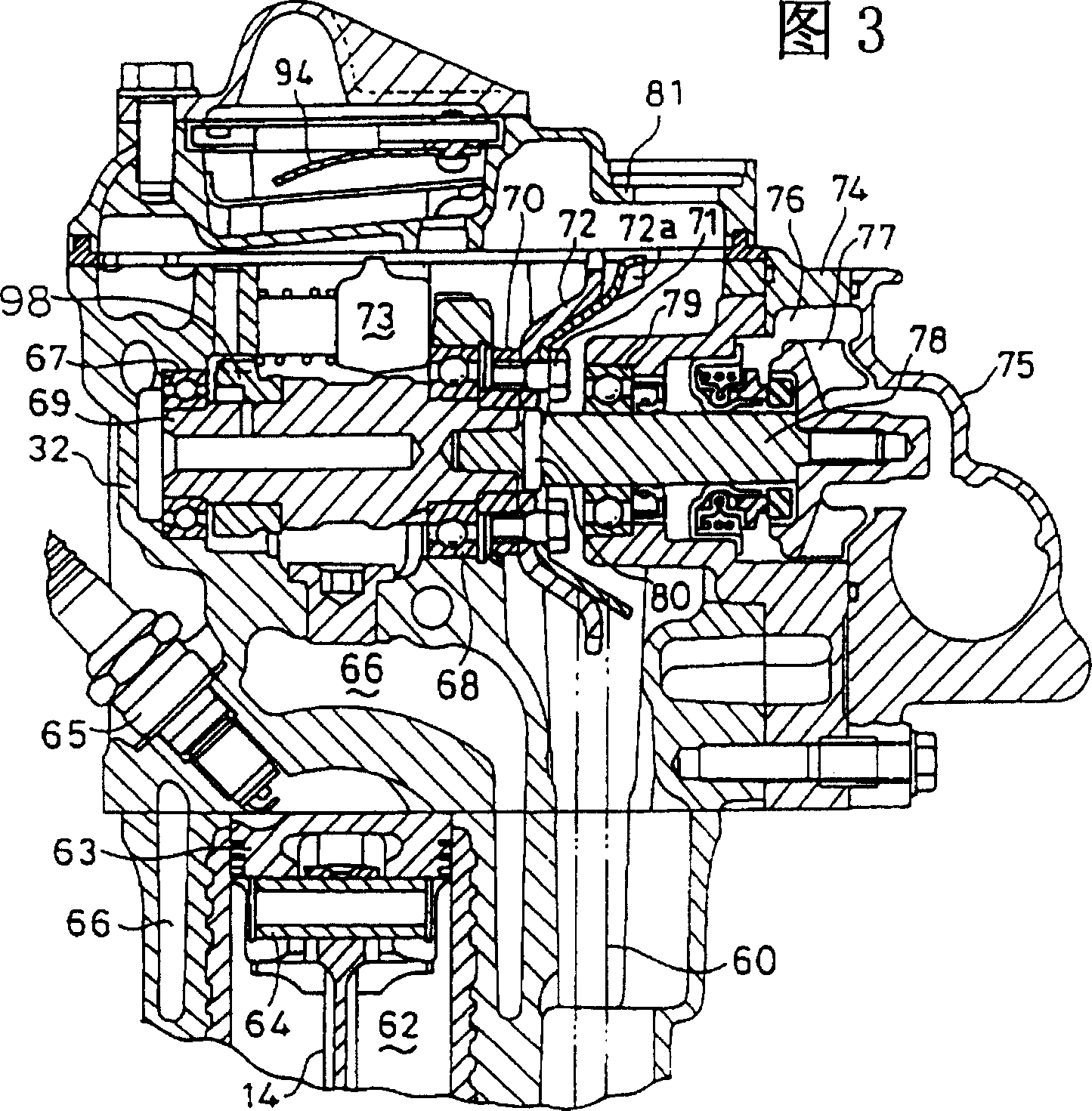 Actuating and generating device for vehicles
