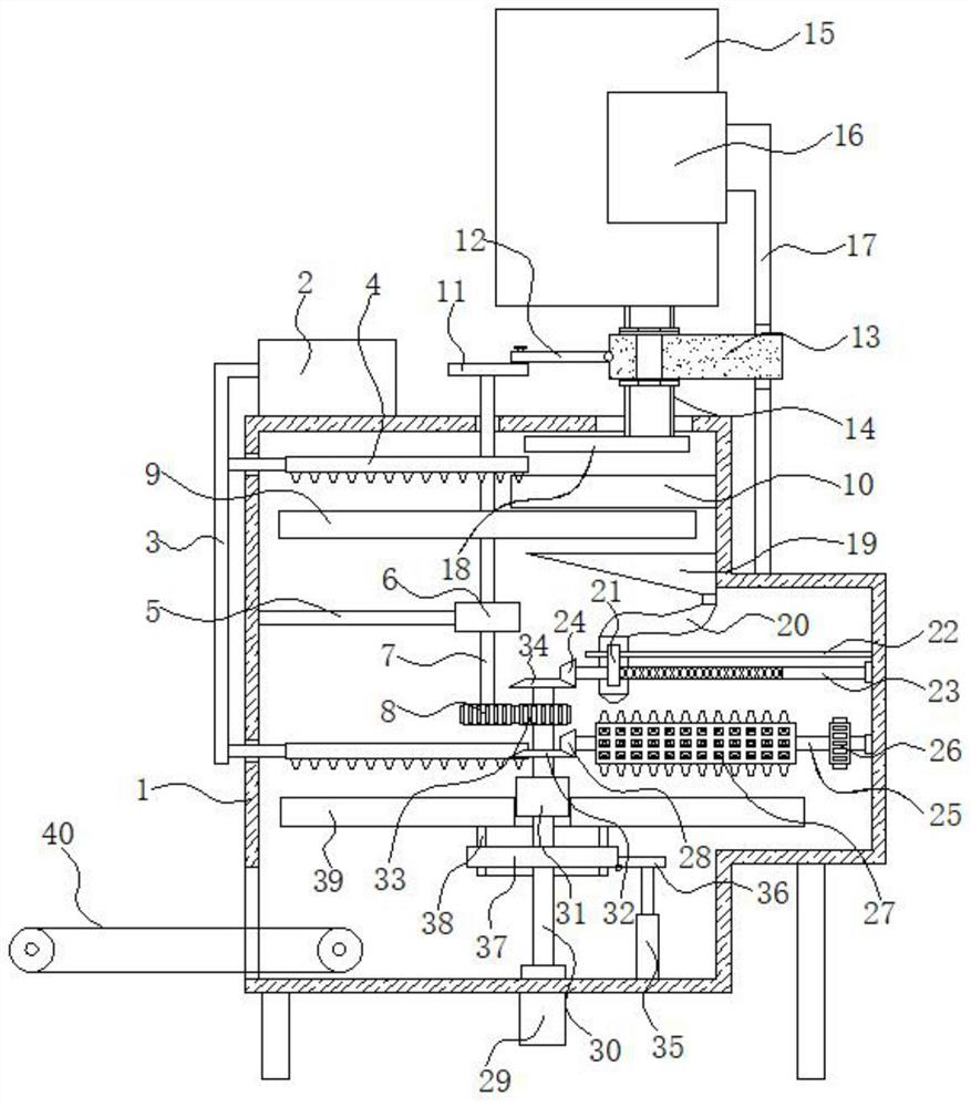 Sludge incineration device facilitating automatic feeding