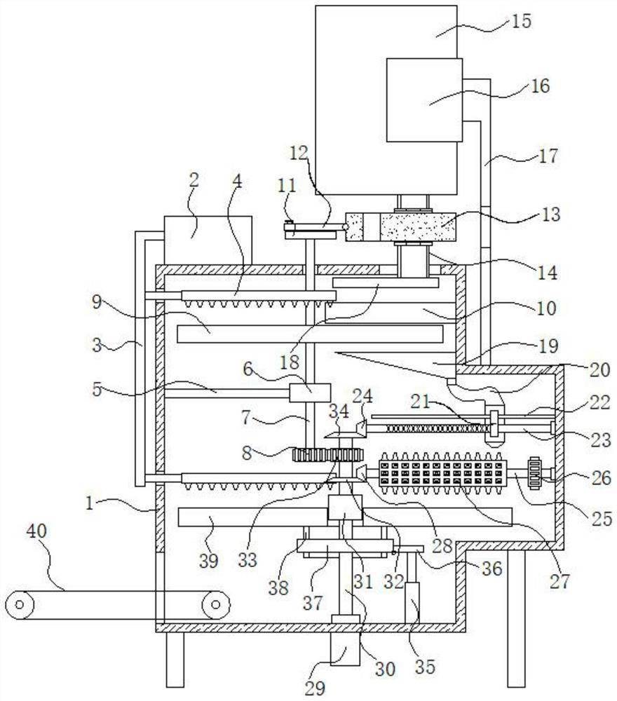 Sludge incineration device facilitating automatic feeding