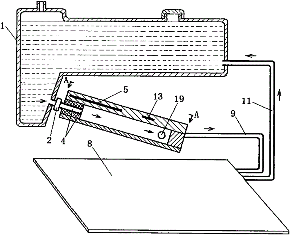 Heat-energy water circulation system