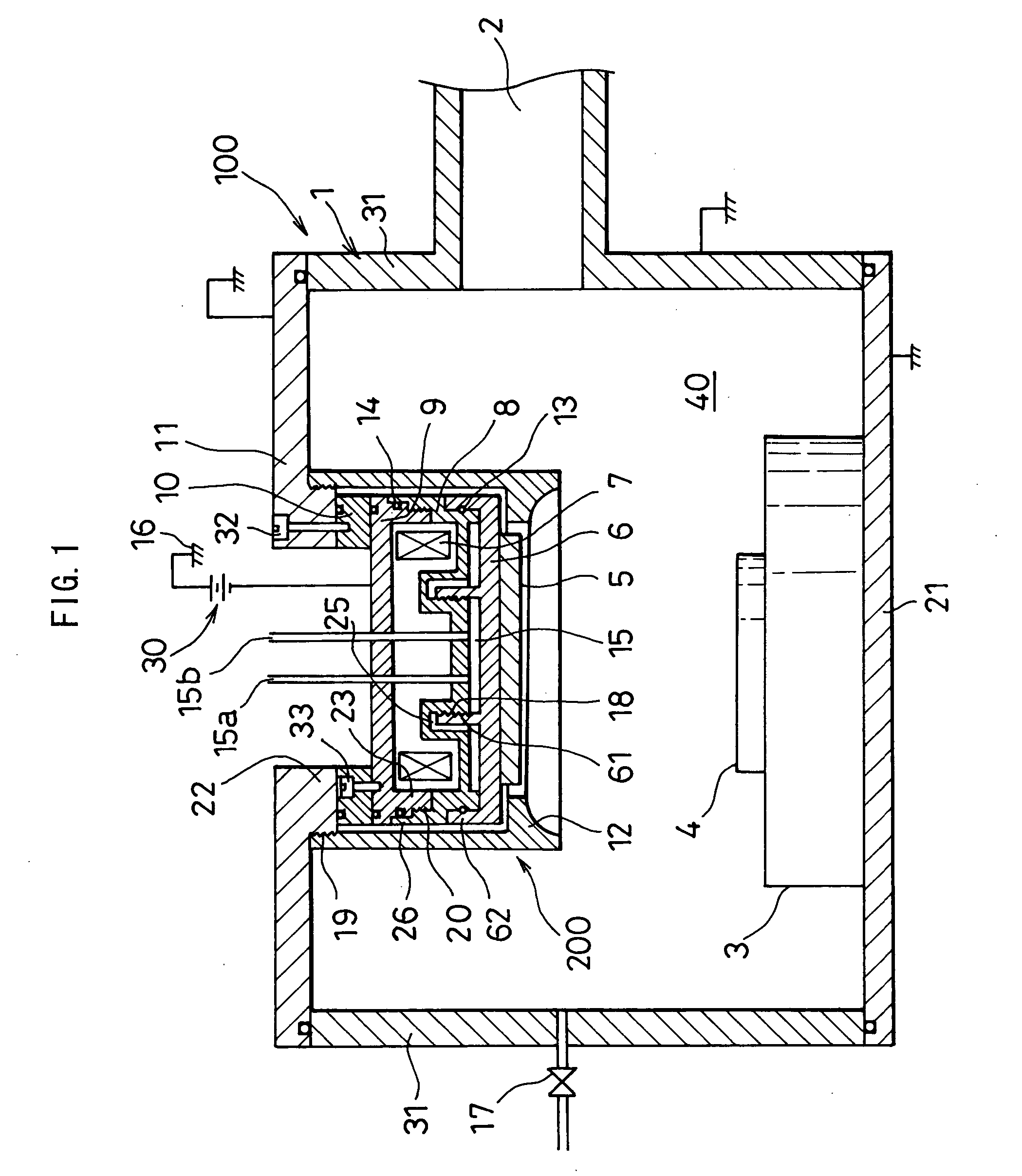 Sputtering device