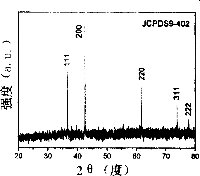 Synthesis method of cobaltous oxide nano-tube