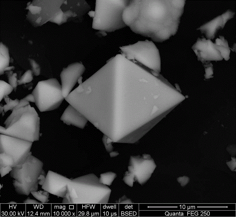 A kind of preparation method of octahedral cuprous oxide crystal at room temperature crystallization