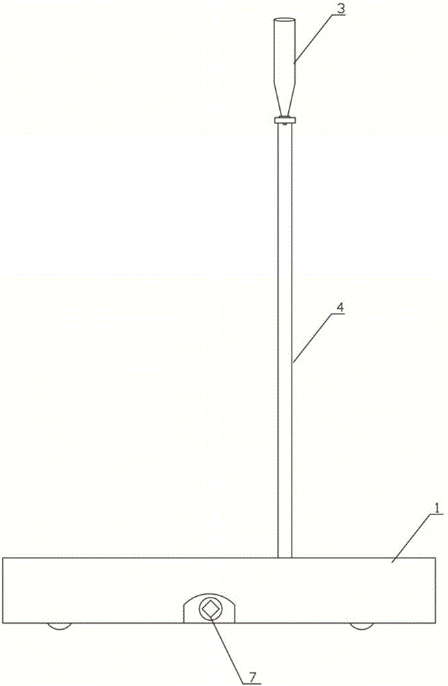 Cart for operating high-voltage switch cabinet handcart