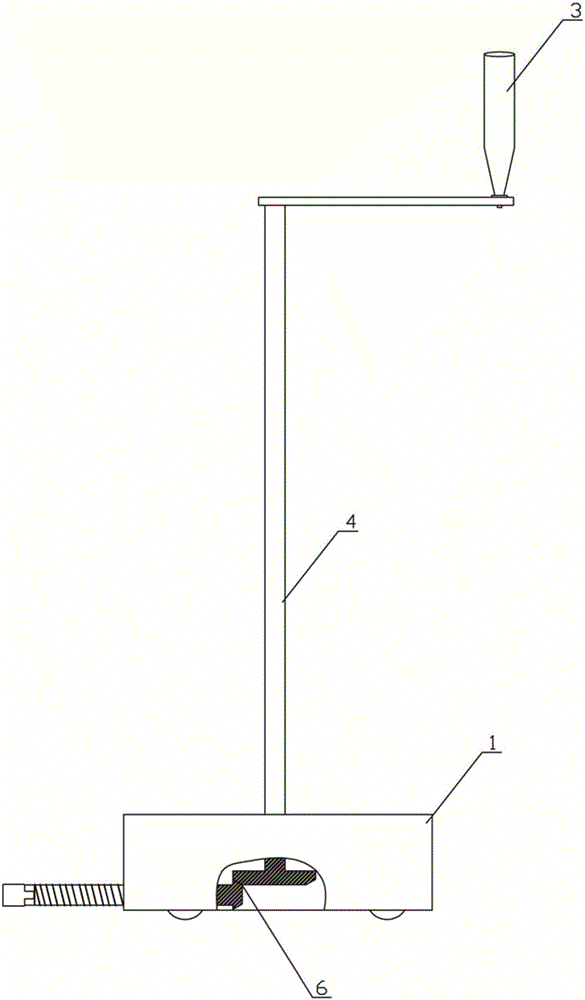 Cart for operating high-voltage switch cabinet handcart