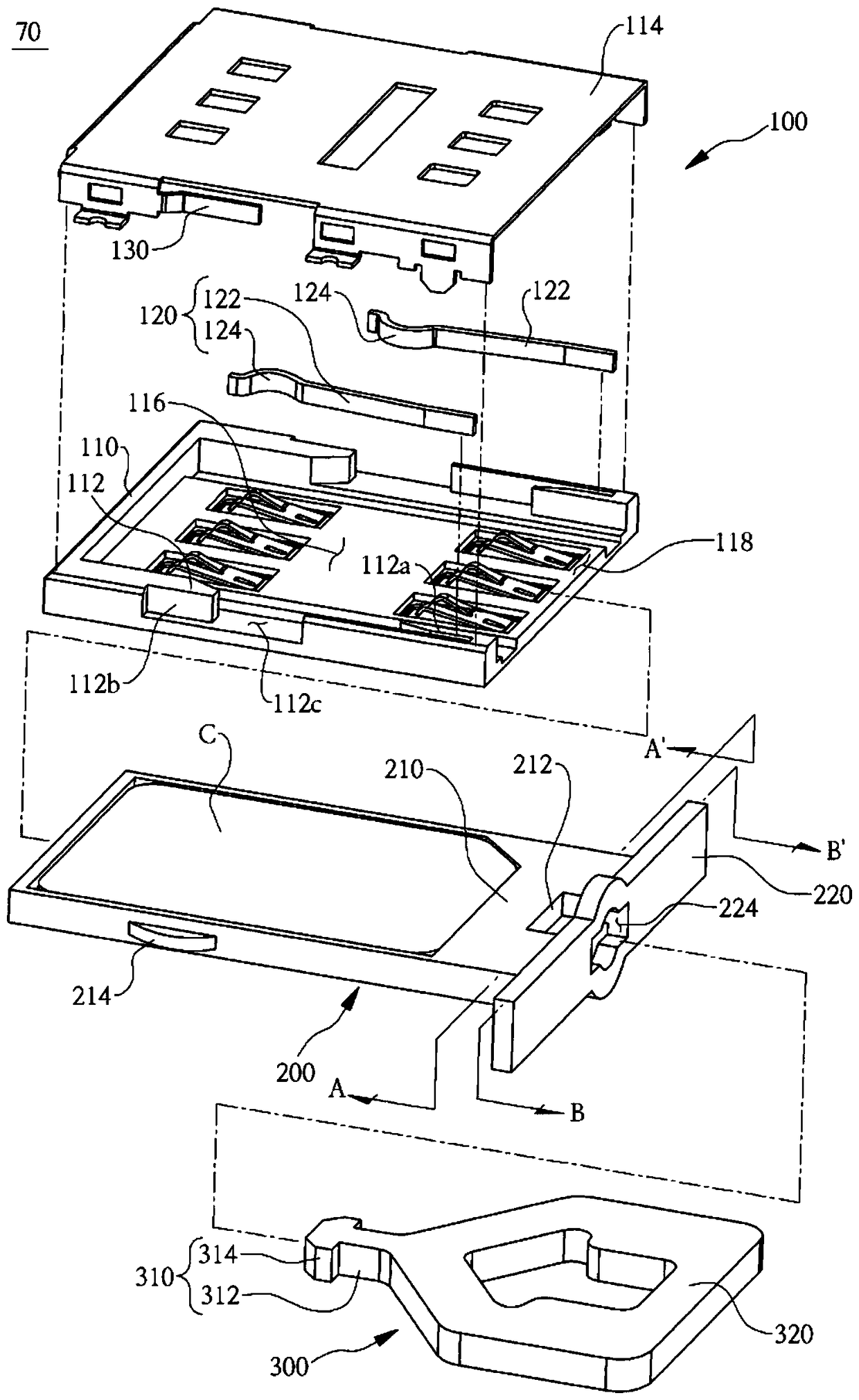 Connector System for Portable Terminals