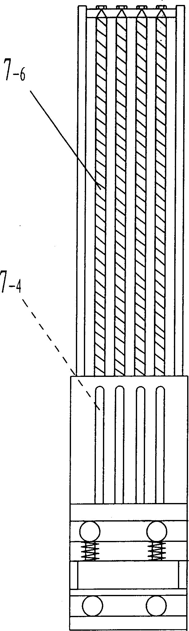 Automatic master assembling device and method with computer control