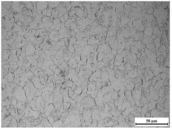 Corrosive agent for fine austenite grain boundary display in low carbon microalloyed steel