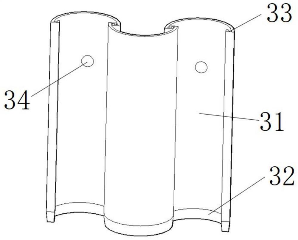 A kind of foundation pit supporting structure and construction method thereof