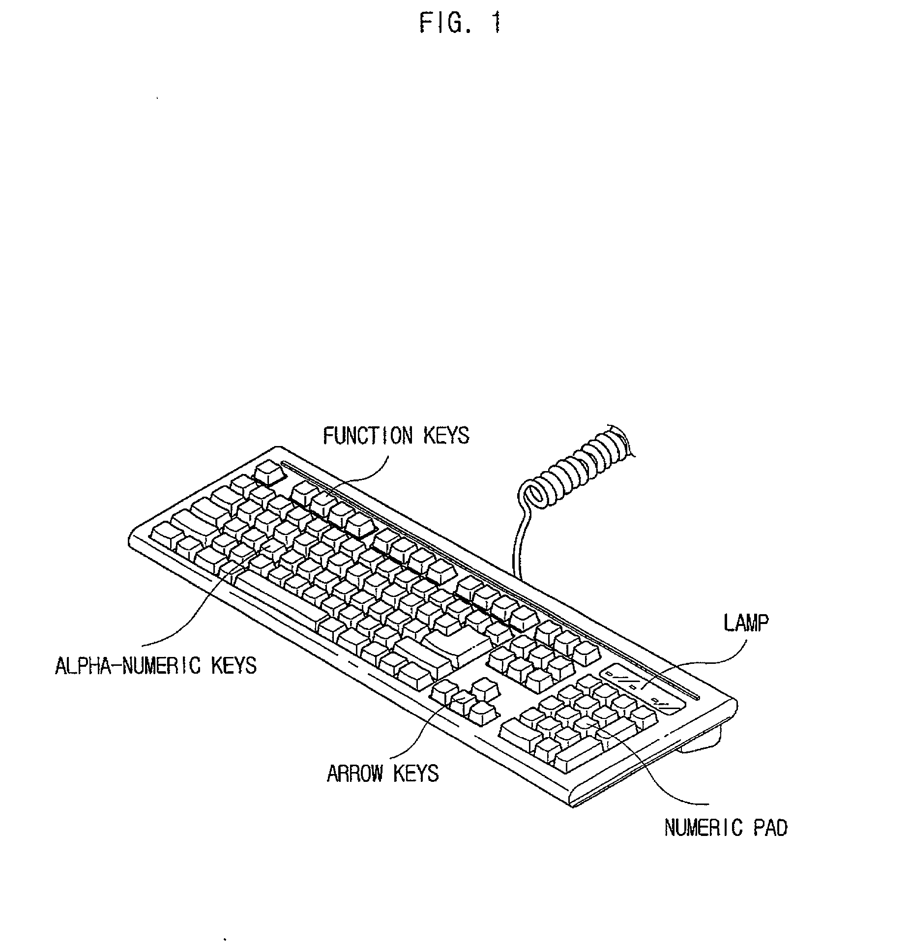 Wireless keyboard with a built-in web camera