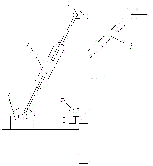 Nacelle suspension bracket for ship