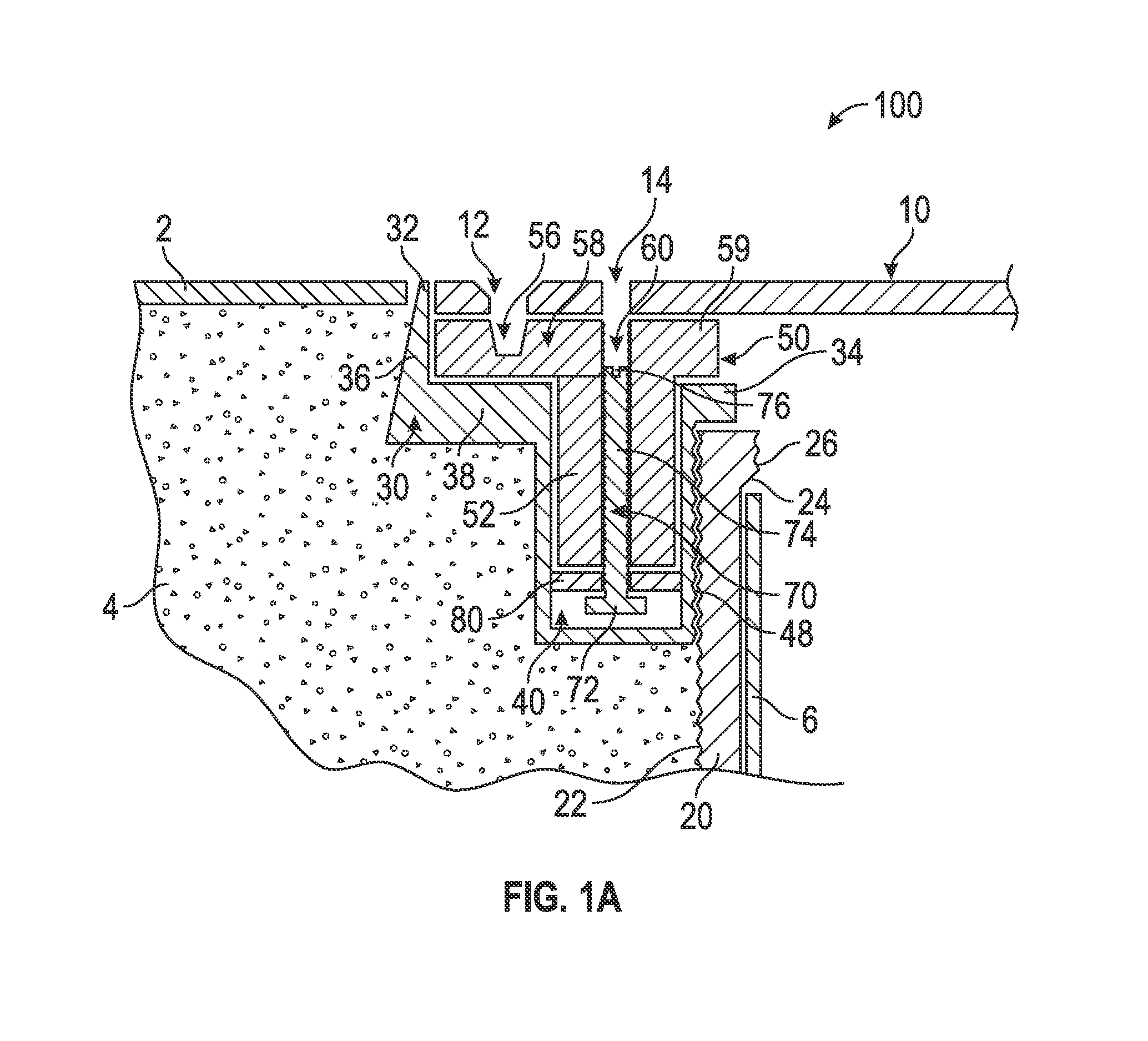 Drain and drain leveling mechanism