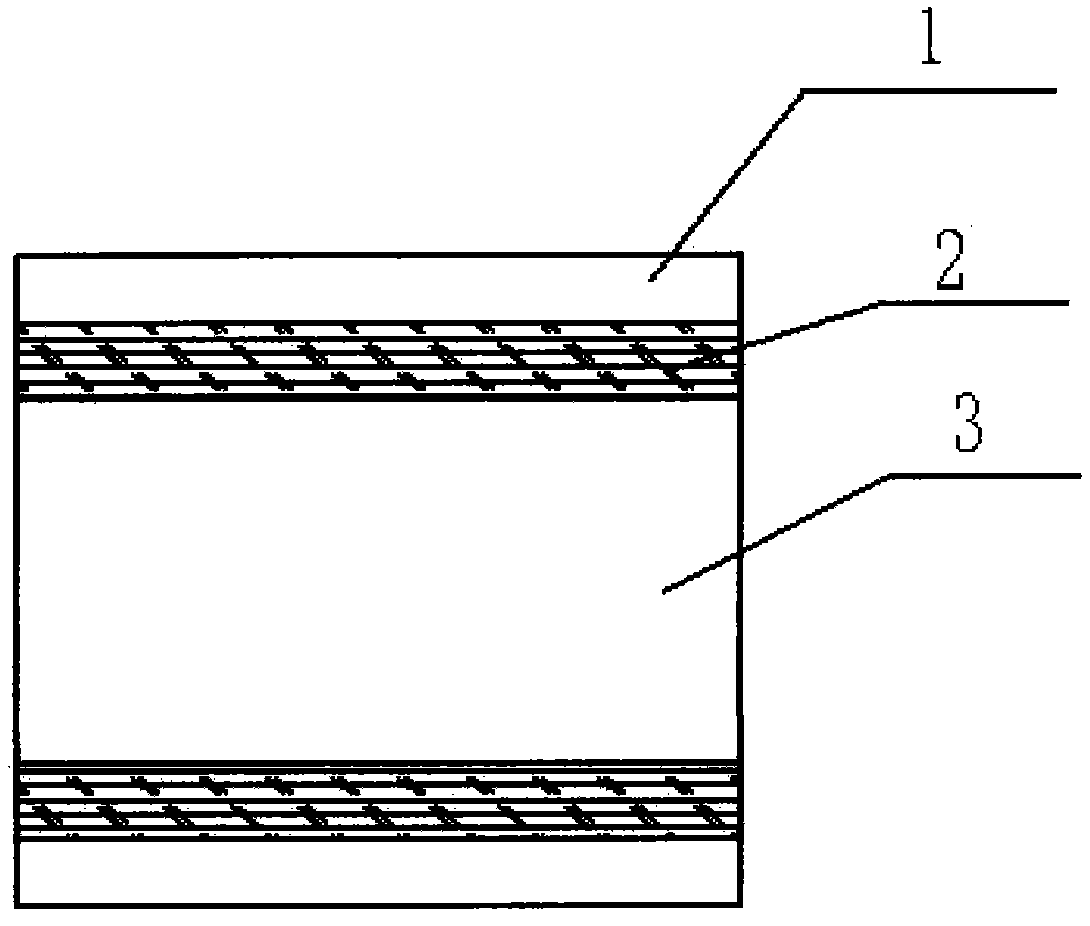 Composite artificial board for container soleplate and manufacturing method thereof