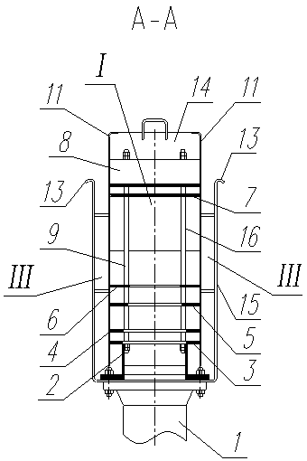 A seawater distribution system for an open-frame gasifier