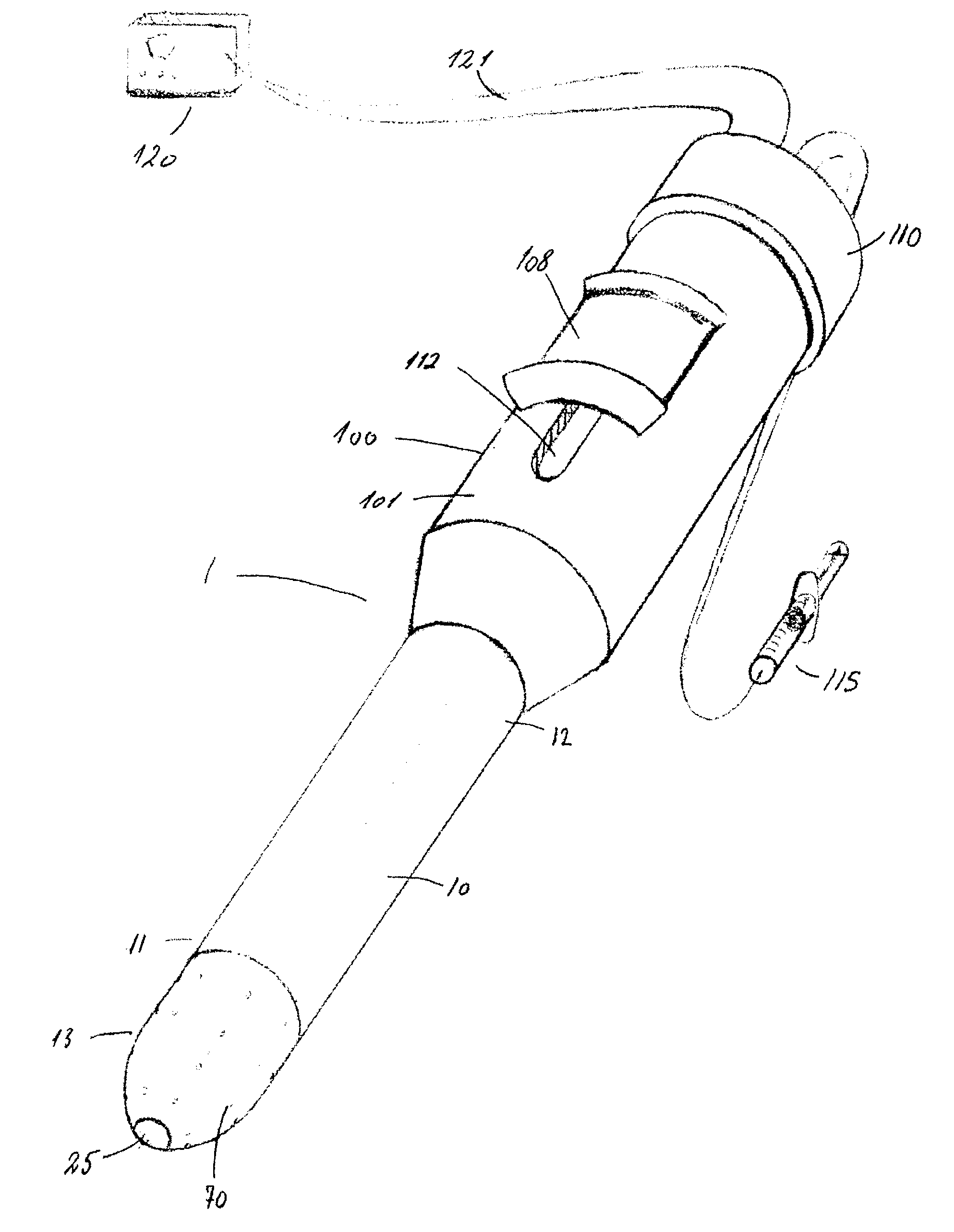 Electrode introducer device