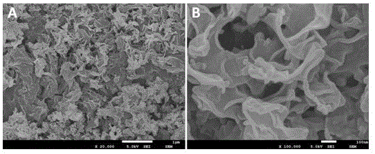 Preparation method and application of graphene and fullerene composite nano material