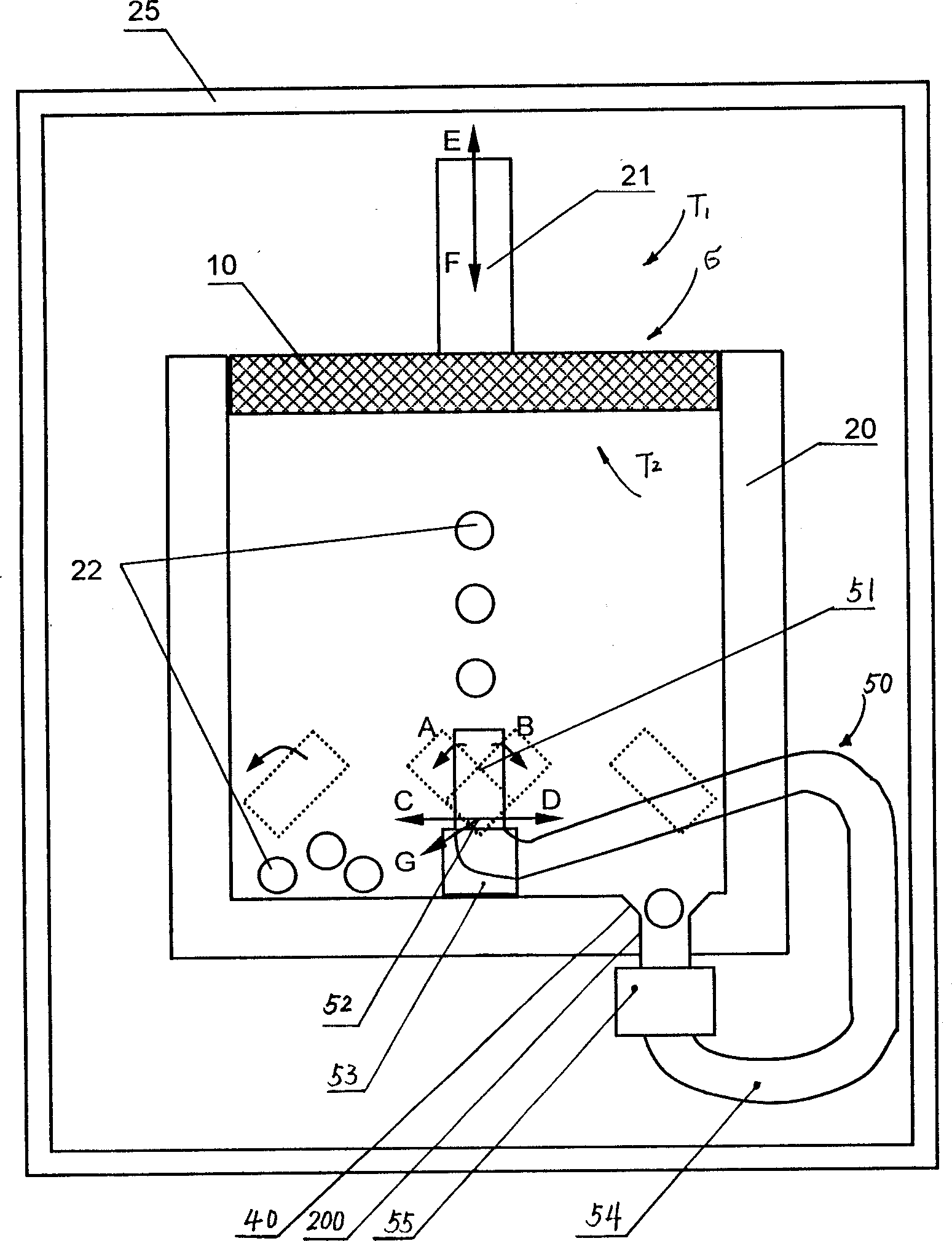 Nanometer structure forming method and special equipment therefor
