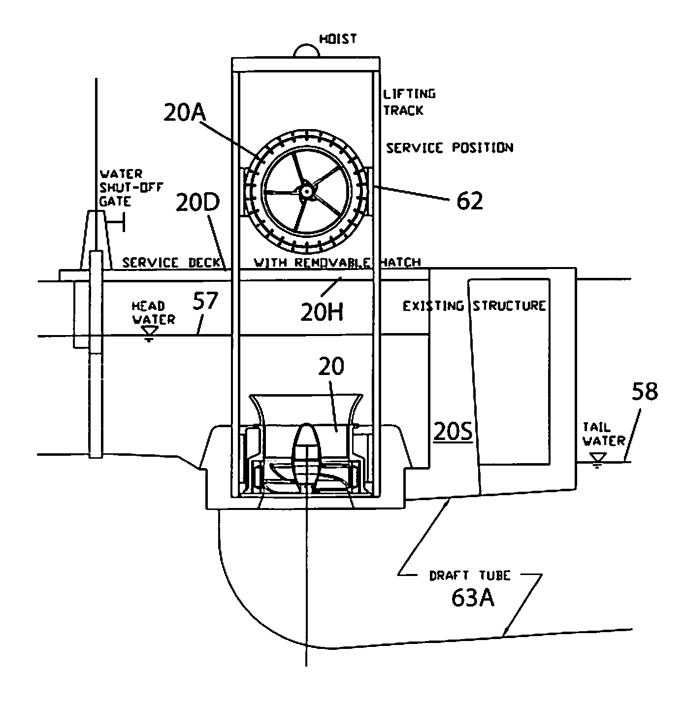 Integrated Hydroelectric Power-Generating System and Energy Storage Device