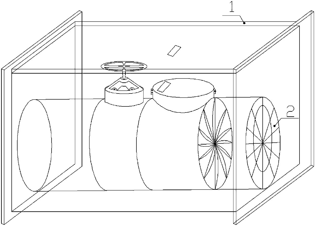 Manual water-metering bucket gate