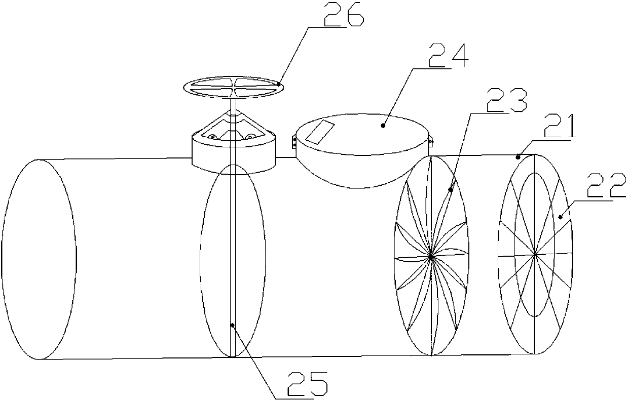 Manual water-metering bucket gate