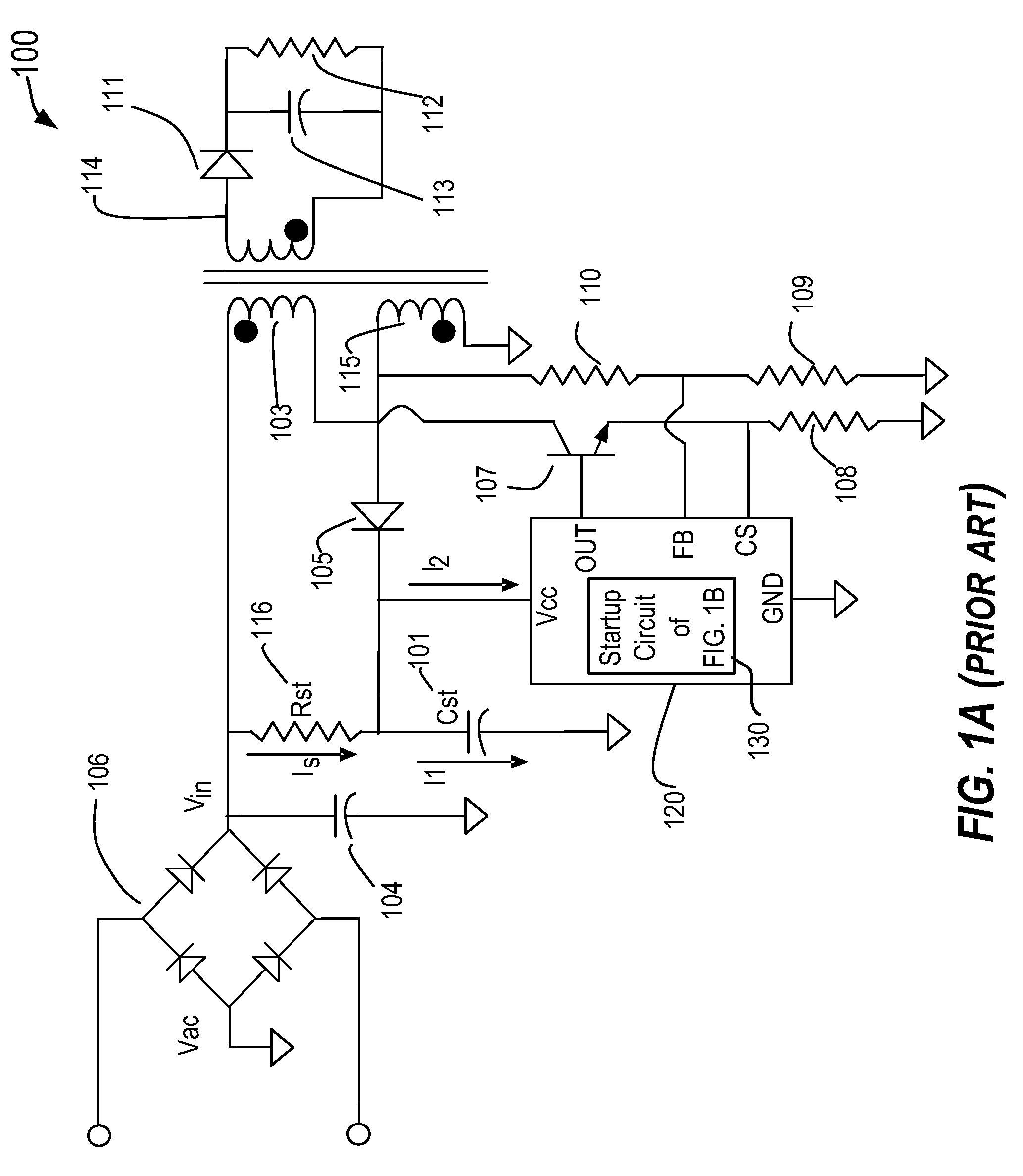 Method and apparatus of low current startup circuit for switching mode power supplies