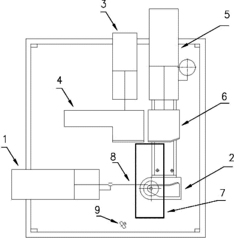 Pneumatic type pipe bender for small pipe fittings