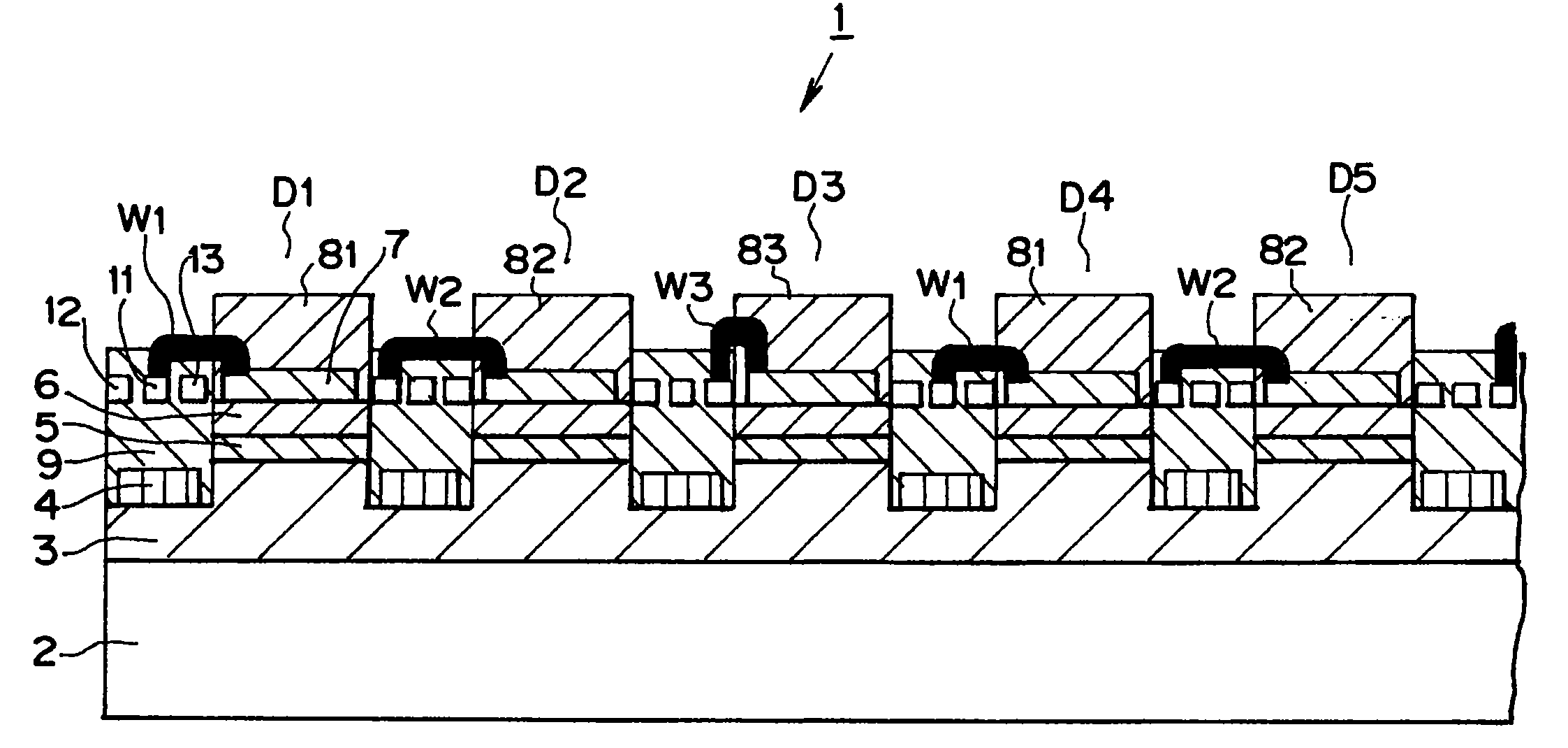 Monolithic light emitting device and driving method therefor