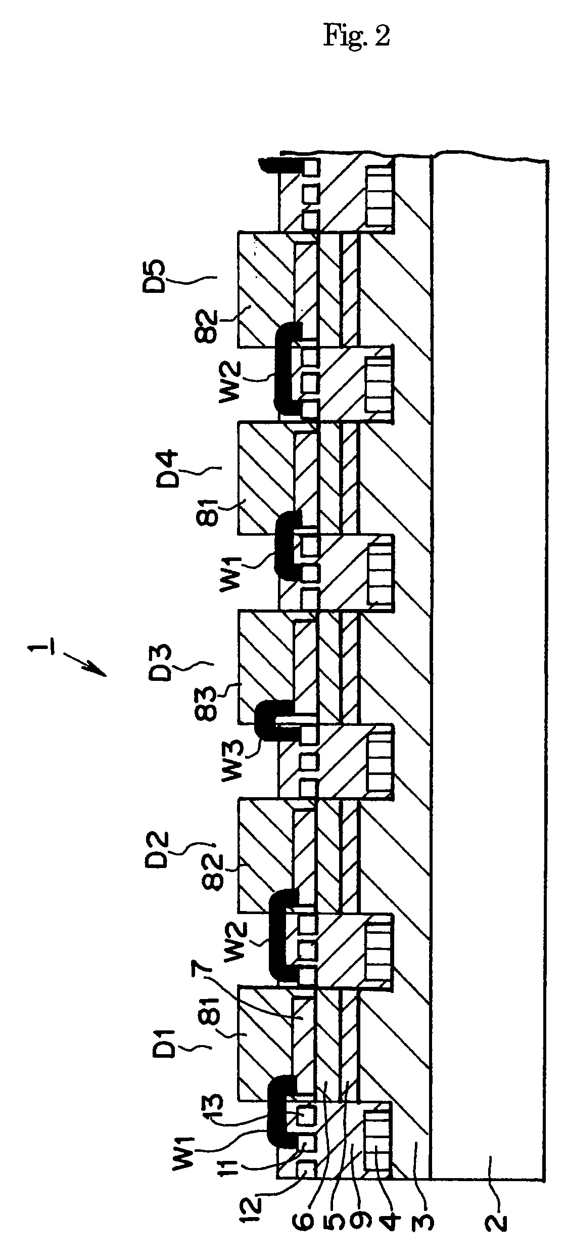 Monolithic light emitting device and driving method therefor