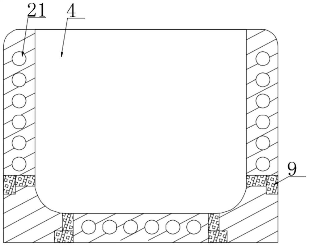 A kind of metal wear-resistant medium casting equipment