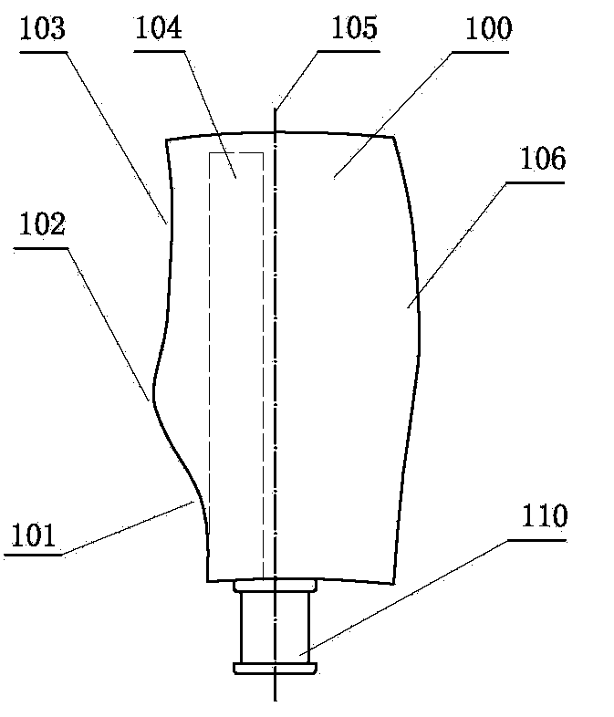 High-voltage axial flow fan